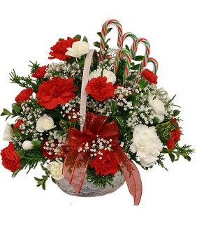 Christmas flower basket Uganda