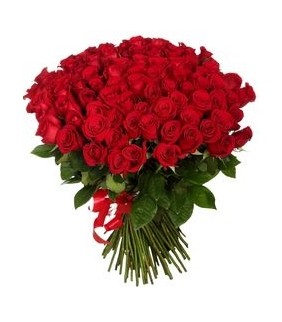 80 Red Roses Bouquet
