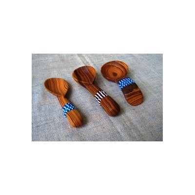 Olive wood tea spoons