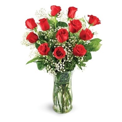 Classic Red Roses Dozen