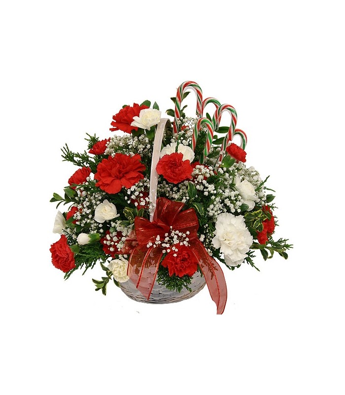 Christmas flower basket Uganda