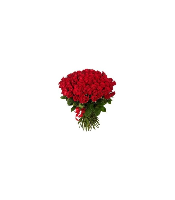 80 Red Roses Bouquet
