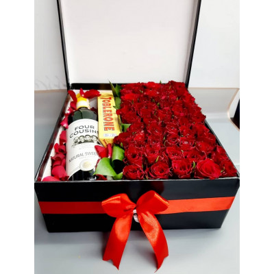 Skylerz Toblerone Wine Gift Box