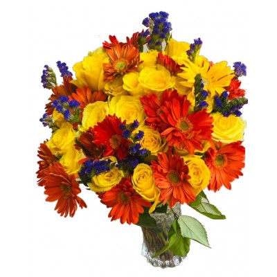 Buy vase of spring mix online for home and office delivery in Uganda or on your door step