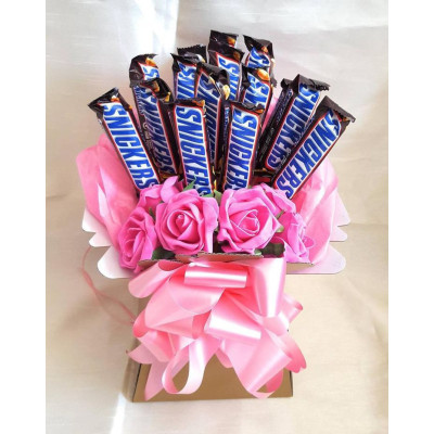 Snickers Choco Pink Roses