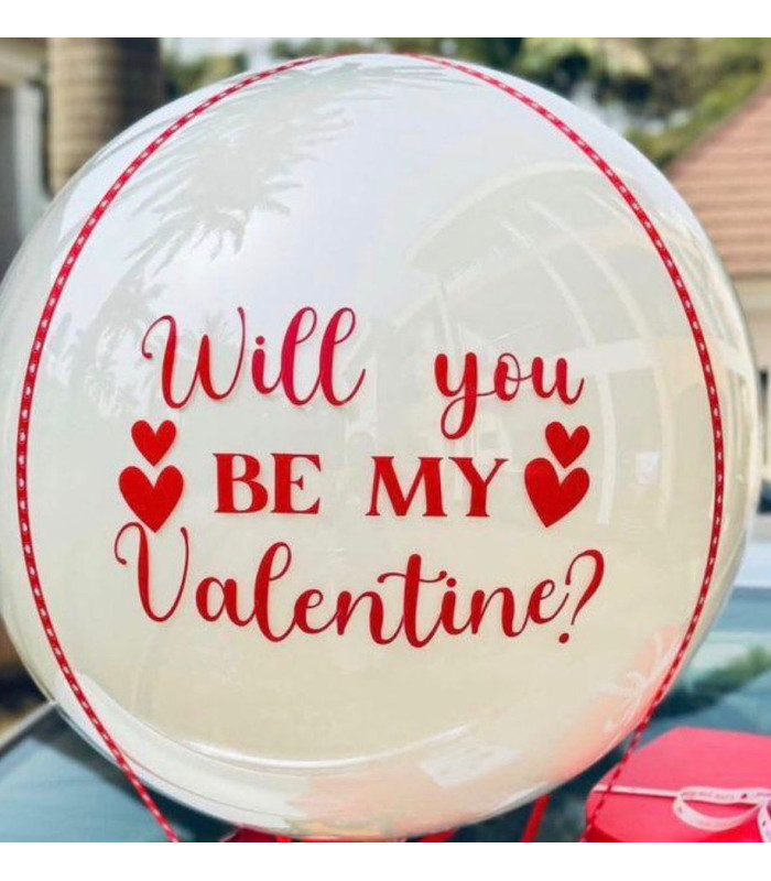 Will you be Valentines balloons