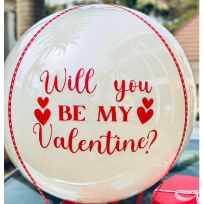 Will you be Valentines balloons